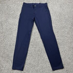 Fabletics Pants Mens 31x34 Blue High Side Chino Classic Straight Golf Stretch